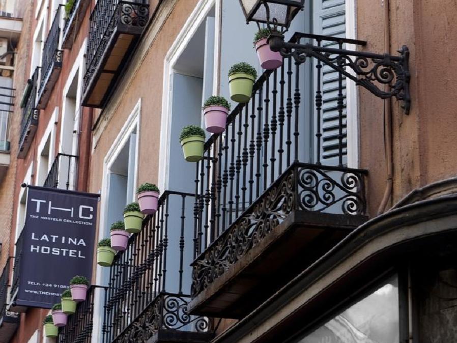 THC Latina Hostel Madrid Exterior foto